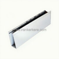 ریل کرکره برقی آهنی لبه 10 سانتی متر